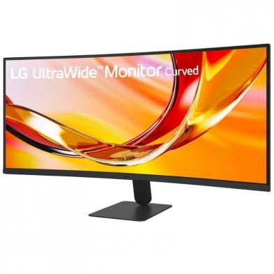 Monitor Profesional Ultrapanorámico Curvo LG 34U601B-B 34'/ WQHD/ Negro