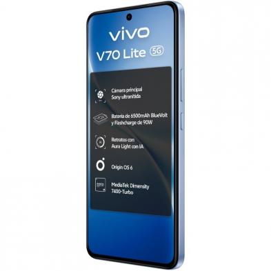 Smartphone Vivo V70 Lite 6GB/ 256GB/ 6.77'/ 5G/ Azul