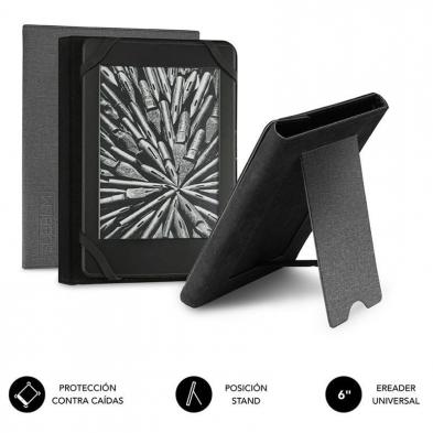 Funda para libro electrónico Subblim Clever Ebook Stand Case 6'/ Gris