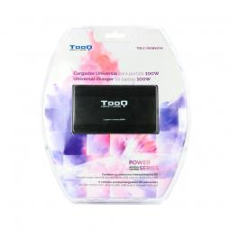 Cargador de Portátil TooQ TQLC-100BS01M/ 100W/ Manual/ 12 Conectores/ Voltaje 12-24V - Imagen 4