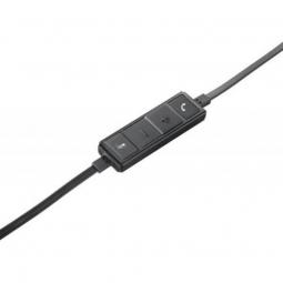 Auriculares Logitech H650e/ con Micrófono/ USB/ Negros - Imagen 1