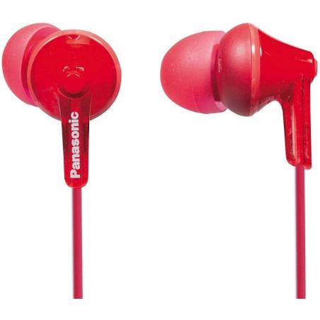 Auriculares Intrauditivos Panasonic RP-HJE125/ Jack 3.5/ Rojos - Imagen 1
