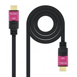 Cable HDMI Nanocable 10.15.3730/ HDMI Macho - HDMI Macho/ 30m/ Negro - Imagen 1