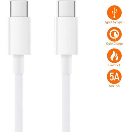 CABLE USB TIPO-C A USB TIPO-C XIAOMI SJV4108GL - 1.5M - Imagen 1