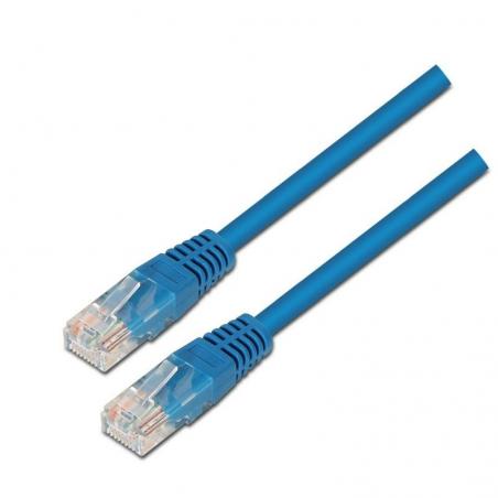 Cable de Red RJ45 UTP Aisens A133-0190 Cat.5e/ 50cm/ Azul - Imagen 1
