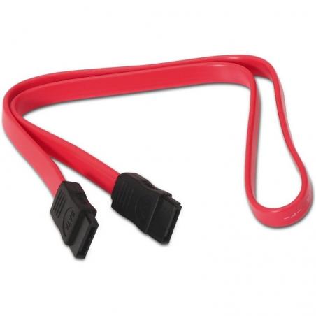 Cable SATA Aisens A130-0153/ SATA Macho - SATA Macho/ 0.5m/ Rojo - Imagen 2