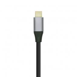 Cable Conversor Aisens A109-0395/ USB Tipo-C Macho - Displayport Macho/ 1.8m/ Negro - Imagen 3