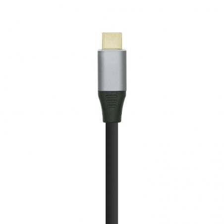 Cable Conversor Aisens A109-0395/ USB Tipo-C Macho - Displayport Macho/ 1.8m/ Negro - Imagen 3