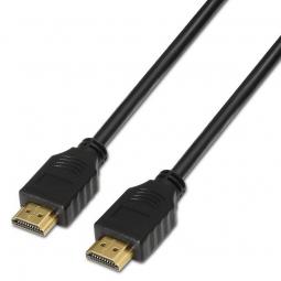 Cable HDMI 1.4 Aisens A119-0096/ HDMI Macho - HDMI Macho/ 5m/ Negro - Imagen 1