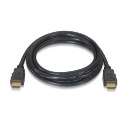 Cable HDMI 2.0 4K Aisens A120-0118/ HDMI Macho - HDMI Macho/ 0.5m/ Certificado/ Negro - Imagen 1