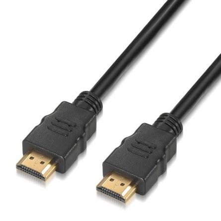 Cable HDMI 2.0 4K Aisens A120-0122/ HDMI Macho - HDMI Macho/ 3m/ Certificado/ Negro - Imagen 1