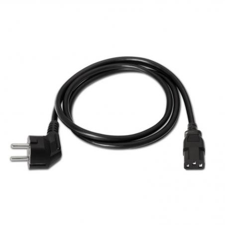 Cable Alimentación para CPU Aisens A132-0170/ CEE7 Macho - C13 Hembra/ 10m - Imagen 2