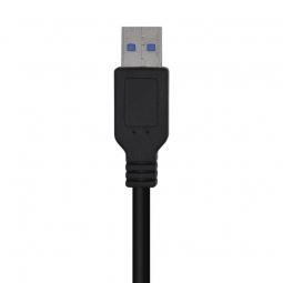 Cable USB 3.0 Aisens A105-0446/ USB Macho - USB Macho/ 1m/ Negro - Imagen 3