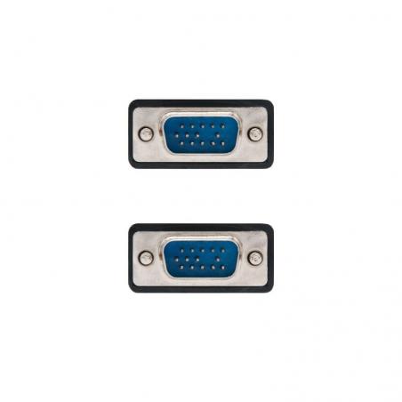 Cable SVGA Nanocable 10.15.0102/ VGA Macho - VGA Macho/ 1.8m/ Negro - Imagen 3