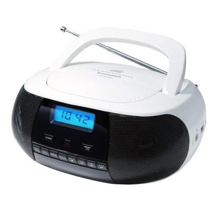 Radio CD Sunstech CRUSM400WT/ Blanca - Imagen 1