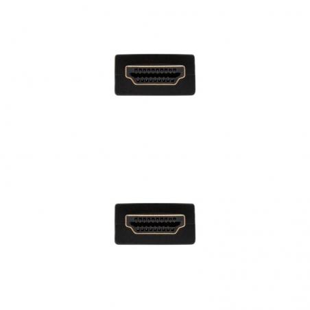 Cable HDMI 1.4 Nanocable 10.15.1703/ HDMI Macho - HDMI Macho/ 3m/ Negro - Imagen 3