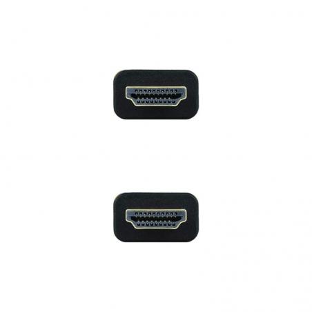 Cable HDMI 2.0 4K Nanocable 10.15.3715/ HDMI Macho - HDMI Macho/ 15m/ Negro - Imagen 3