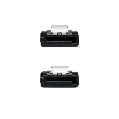 Cable SATA III Nanocable 10.18.1001-BK/ 0.5m/ Negro - Imagen 4