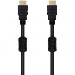 Cable HDMI 1.4 Nanocable 10.15.1810/ HDMI Macho - HDMI Macho/ 10m/ Negro - Imagen 1
