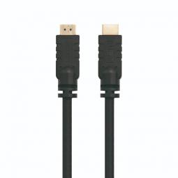 Cable HDMI 1.4 Nanocable 10.15.1820/ HDMI Macho - HDMI Macho/ 20m/ Negro - Imagen 1