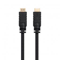 Cable HDMI 1.4 Nanocable 10.15.1825/ HDMI Macho - HDMI Macho/ 25m/ Negro - Imagen 1