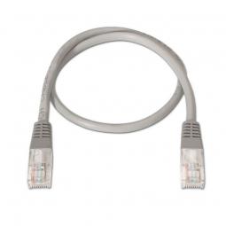 Cable de Red RJ45 UTP Aisens A133-0177/ Cat.5e/ 1m/ Gris - Imagen 1