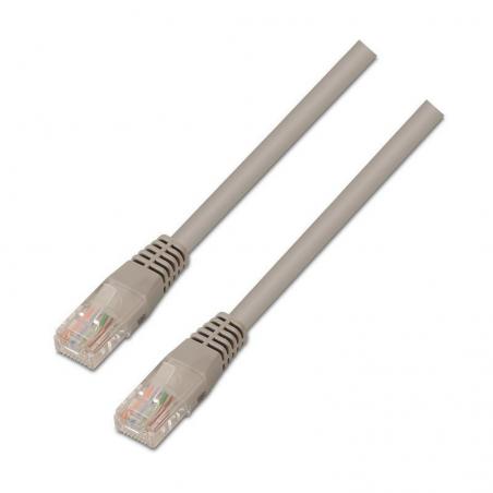 Cable de Red RJ45 UTP Aisens A133-0181 Cat.5e/ 5m/ Gris - Imagen 1