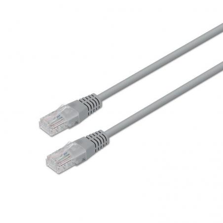 Cable de Red RJ45 UTP Aisens A135-0234 Cat.6/ 10m/ Gris - Imagen 1