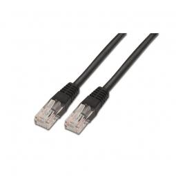 Cable de Red RJ45 UTP Aisens A135-0257 Cat.6/ 50cm/ Negro - Imagen 1