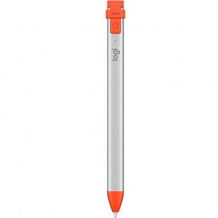 Lápiz Inalámbrico Logitech Crayon para iPad/ Naranja - Imagen 1