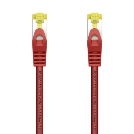 Cable de Red RJ45 SFTP Aisens A146-0471 Cat.7/ 2m/ Rojo - Imagen 1