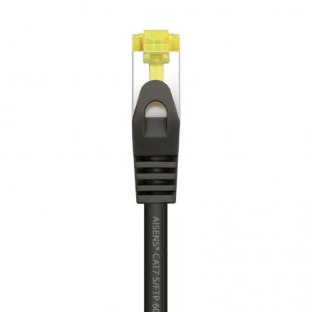 Cable de Red RJ45 SFTP Aisens A146-0484 Cat.7/ 25cm/ Negro - Imagen 2