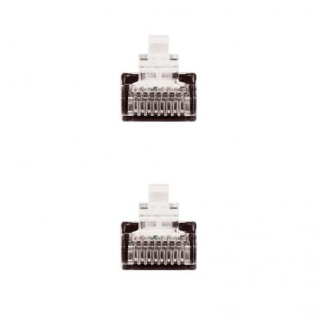 Cable de Red RJ45 UTP Nanocable 10.20.0400-BK Cat.6/ 0.5m/ Negro - Imagen 3