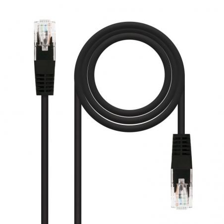 Cable de Red RJ45 UTP Nanocable 10.20.0403-BK Cat.6/ 3m/ Negro - Imagen 2