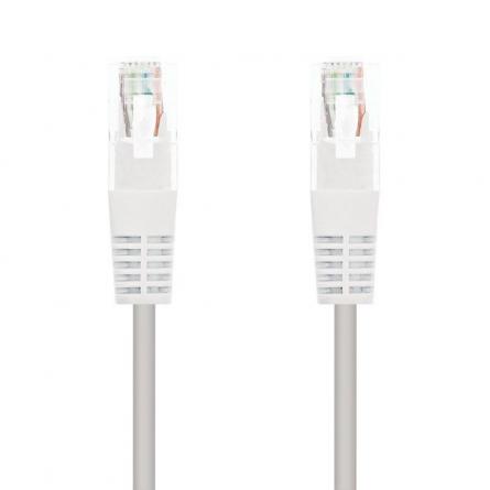 Cable de Red RJ45 UTP Nanocable 10.20.0403-W Cat.6/ 3m/ Blanco - Imagen 1