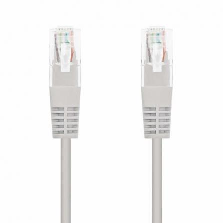 Cable de Red RJ45 UTP Nanocable 10.20.0420 Cat.6/ 20m/ Gris - Imagen 1