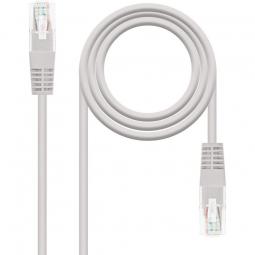 Cable de Red RJ45 UTP Nanocable 10.20.1305 Cat.6/ 5m/ Gris - Imagen 2