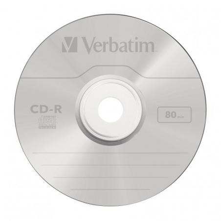 CD-R Verbatim AZO Imprimible 52X/ Tarrina-25uds - Imagen 3