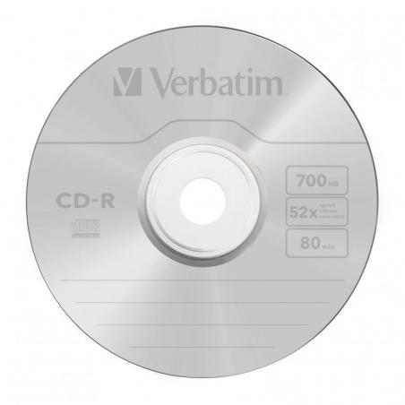 CD-R Verbatim Datalife 52X/ Tarrina-100uds - Imagen 3