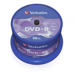 DVD+R Verbatim Advanced AZO 16X/ Tarrina-50uds - Imagen 1