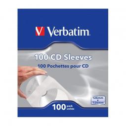 Fundas CD-R Verbatim Sleeves/ Caja-100uds - Imagen 1