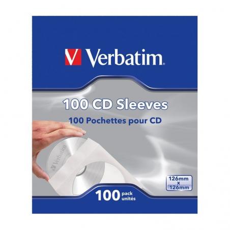 Fundas CD-R Verbatim Sleeves/ Caja-100uds - Imagen 2