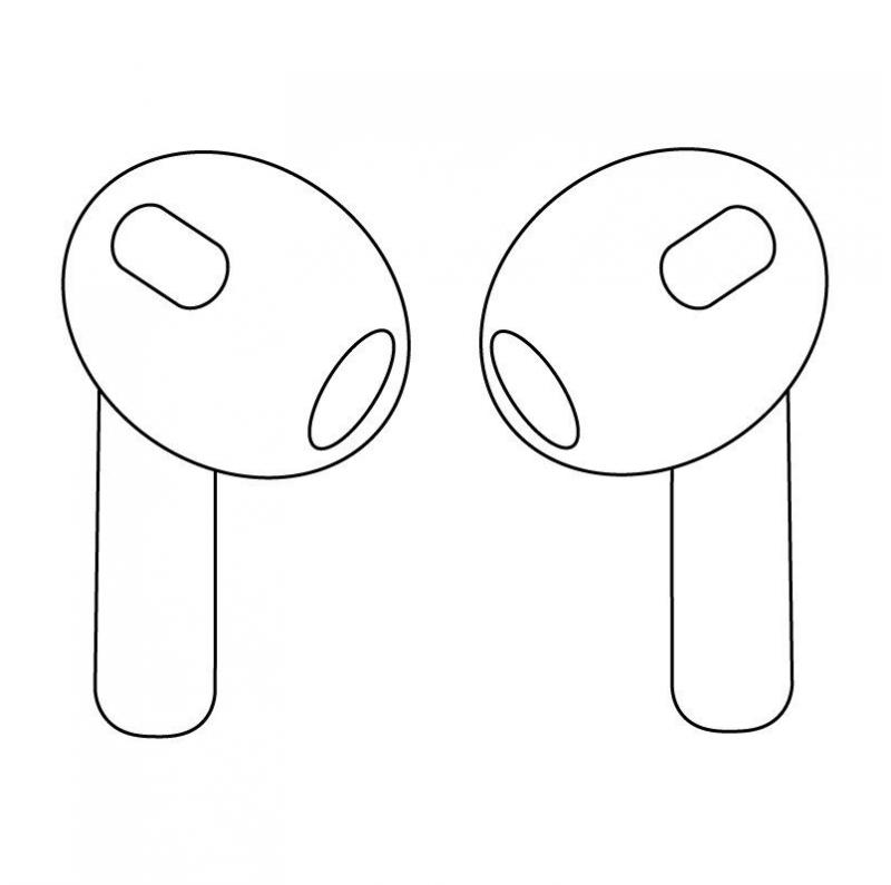 Auriculares Bluetooth Apple Airpods V3 3a Generación - Imagen 1