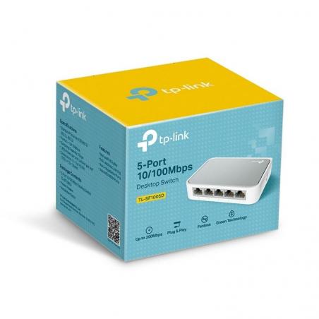 Switch TP-Link 5P 5 Puertos/ RJ-45 10/100 - Imagen 4