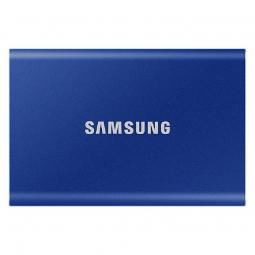 Disco Externo SSD Samsung Portable T7 500GB/ USB 3.2/ Azul - Imagen 1