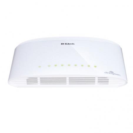Switch D-Link DGS-1008D/ RJ-45 10/100/1000 - Imagen 1