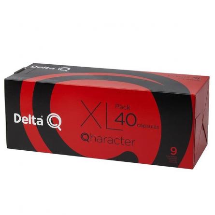 Cápsula Delta Qharacter para cafeteras Delta/ Caja de 40 - Imagen 1