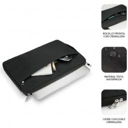 Funda Subblim Urban Laptop Sleeve para Portátiles hasta 14'/ Negra - Imagen 3
