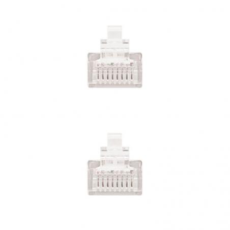 Cable de Red RJ45 UTP Nanocable 10.20.0400-L30 Cat.6/ 30cm/ Gris - Imagen 3