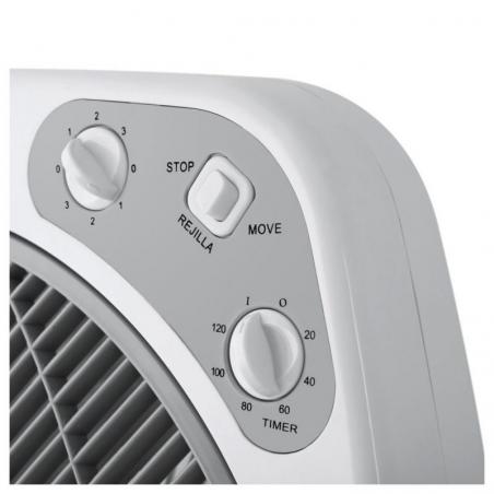 Ventilador de Suelo Orbegozo Box Fan BF 0140/ 60W/ 4 Aspas 40cm/ 3 velocidades - Imagen 3